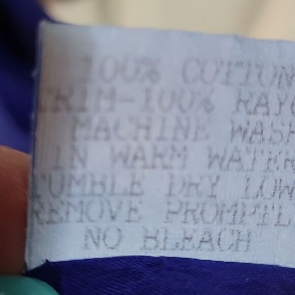 JOHNNY WAS gorgeous royal blue dress - Picture 13 of 13